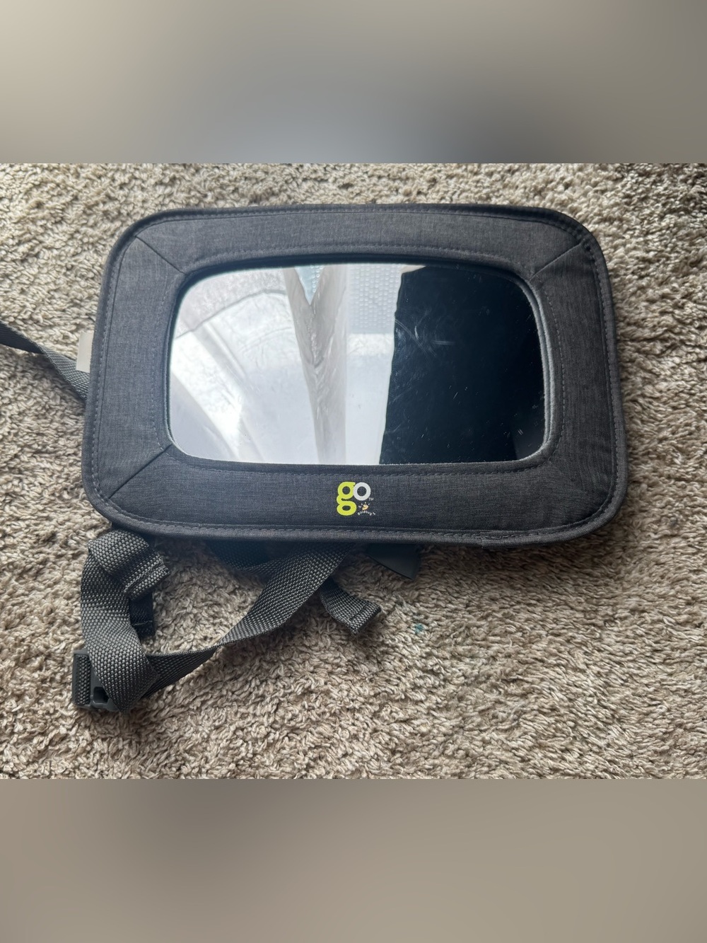 Goldbug Baby Car Seat Back Seat Mirror Adjustable Headrest Mirror